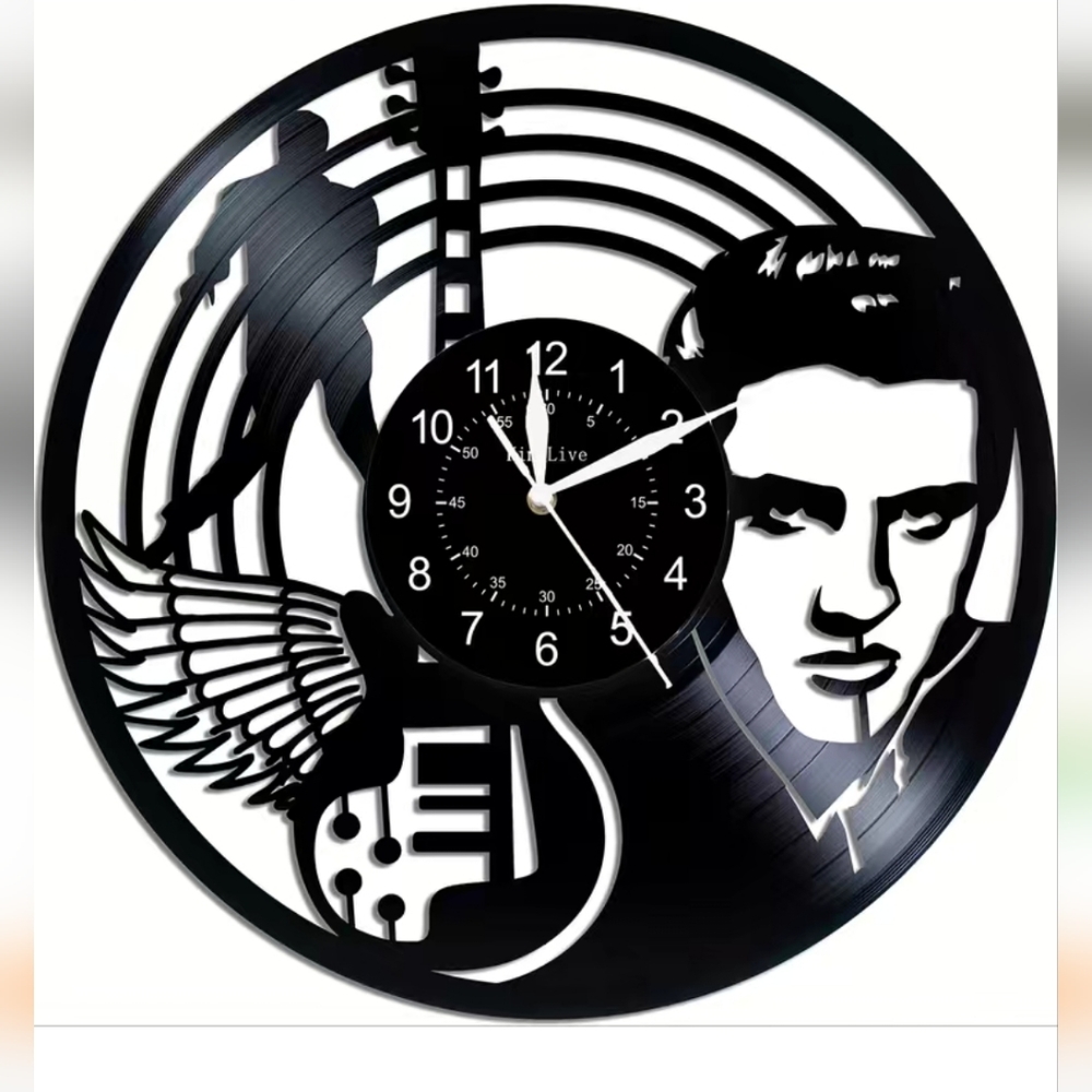 New Elvis Presley 12" clock SHIPPING IS AVAILABLE